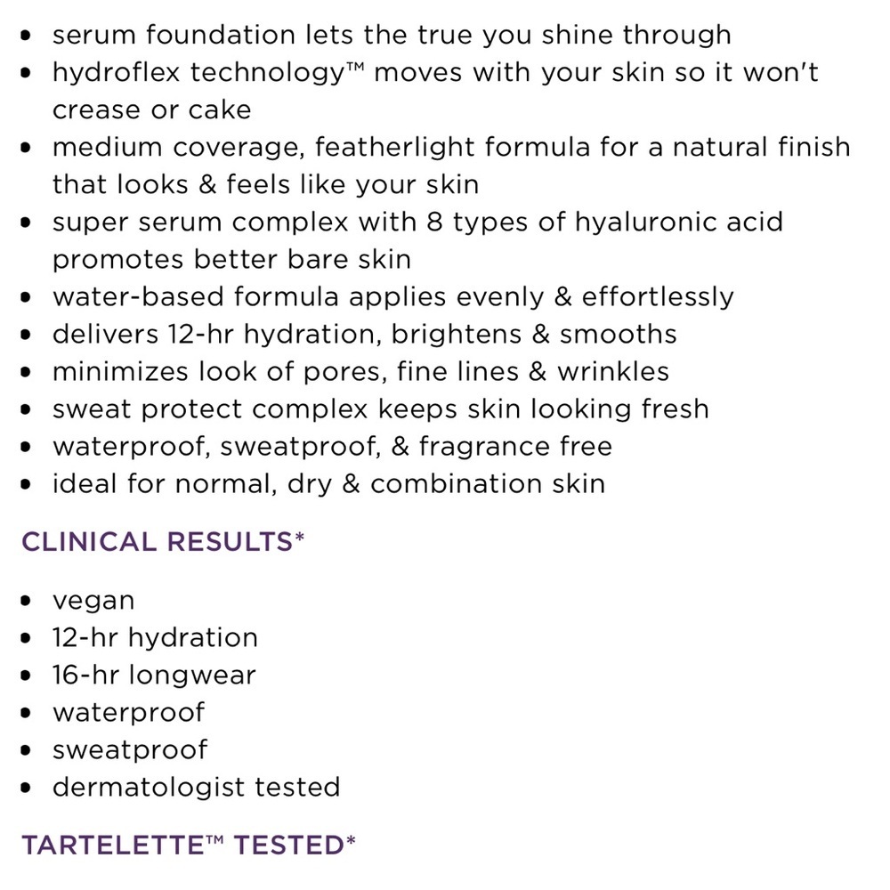 NIB.. Tarte Sea hydroflex Deep Sand - Picture 2 of 4
